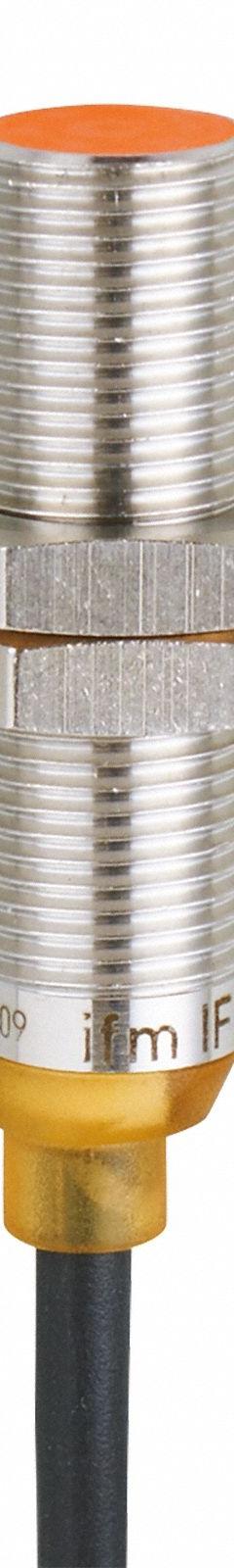 IFM Inductive Cylindrical Proximity Sensor: Non-Terminated Cable, Shielded, 3 Wires, 10-30V DC, NPN (MPN IFS258). Key specifications — Brand: IFM; AC Supply Voltage Rating: Not Rated; DC Supply Voltage Rating: 10-30V DC.