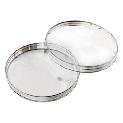 CELLTREAT Petri Dish: 100 mm Dia, 10 mm Overall Ht, Tissue Culture Treated, Polystyrene - Petri Dishes