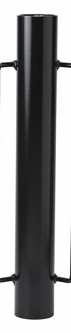 BRADY Manual Post Driver: 4 in Max Post Dia, 30 in Overall Ht, 28 lb Wt, 0.226 in Gauge, Steel (MPN 87982). Key specifications — Brand: BRADY; Material: Steel.
