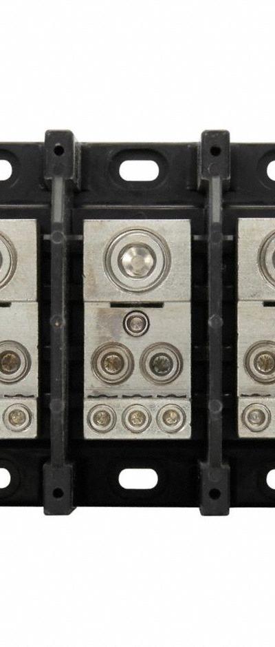 BUSSMANN Power Distribution Block: Open - Open Blocks with Lugs