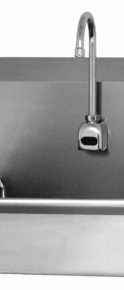 SANI-LAV Hand Sink: 1 Stations - One-Station Wall-Mounted Hand Sinks with Faucets