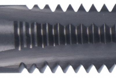 CHICAGO-LATROBE Straight Flute Tap: 5/16"-18 UNC, H3 / 2B, 4 Flute, Plug Chamfer - General Purpose Hand Taps