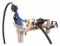 LIQUIDYNAMICS INC. Electric Drum Pump: 12 V DC, 1/10 hp HP, Polypropylene, 8 gpm Max. Flow Rate (MPN 33115-S2AG). Key specifications — Brand: LIQUIDYNAMICS INC.; Nozzle Material: Stainless Steel; Meter: Digital; Pump Kit Type: Pump with Discharge Hose, Nozzle & Meter.
