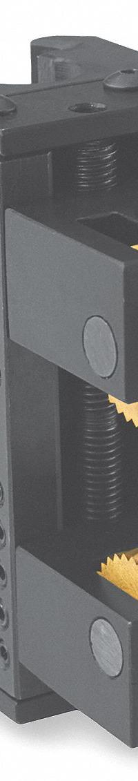 DORIAN Knurling Holder: 2 Knurls Required, CNCKH, 1 3/4 in Head Ht, 2 1/8 in Head Lg (MPN CNCKH-7-R)