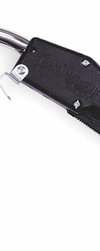 TWECO MIG Gun: Classic No. 2, 200 A, 0.045 in, 15 ft, Miller-Compatible (MPN 10201135). Key specifications — For Rear Connection Type: Miller-Compatible; Contact Tip Series: 14; MIG Gun Model: M215-4045; For Gas Type: CO2 (Carbon Dioxide).