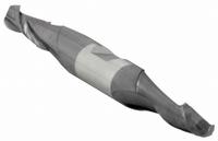 CLEVELAND Ball End Mill: Carbide, TiAlN Coated, Double End, 2 Flute, 5/32" Mill Dia, 7/16" LOC (MPN C80208)