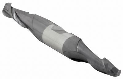 CLEVELAND Ball End Mill: Carbide, TiAlN Coated, Double End, 2 Flute, 5/32" Mill Dia - Double-End Carbide Ball End Mills