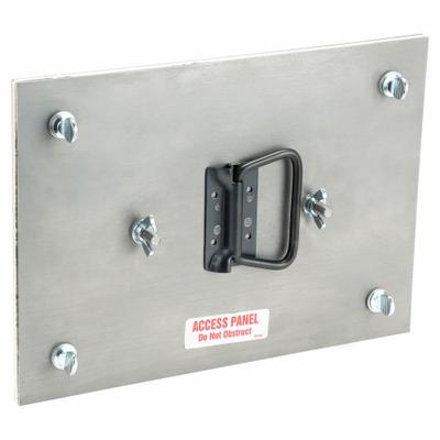 DUCTMATE Duct Access Door: 20 in x 26 in, 11 ga, Steel, Thumbscrews, 2,300°F Max Temp Rating - High-Temperature Flat Access Doors