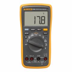 FLUKE Digital Multimeter: Avg, CAT III 600V, 1,000 V Max AC Volt Measurement, IP40 (MPN FLUKE-17B+ ESP). Key specifications — Instrument Counts: 4,000; Brand: FLUKE; Calibration Certificate Included: Not Included.