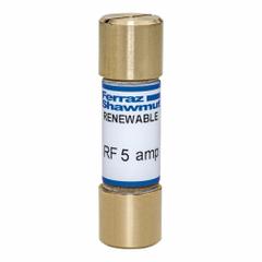 MERSEN Fuse: Class H, RF Series, Fast-Acting, 5 A, 250 V AC, Non-Indicating (MPN RF5). Key specifications — Manufacturer Part Number: RF5; Brand: MERSEN; Series: RF.