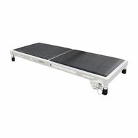 COTTERMAN Work Platform: 8 in Platform Ht - Max, 24 in Platform Wd, 48 in Platform Dp, Aluminum (MPN 1AAWP2448A8 A5-8 B1 P6). Key specifications — Brand: COTTERMAN; Color: Silver; Tread Type: Antifatigue Mat.