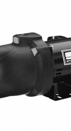 STA-RITE Shallow Well Jet Pump: 1/2 hp HP, Single Phase, 115/230V AC, 6.4 gpm, 10 ft Head, Included (MPN PNC-10). Key specifications — Rated Voltage: 115/230V AC; Brand: STA-RITE; Ejector Included: Ejector Included; Ejector: Included.