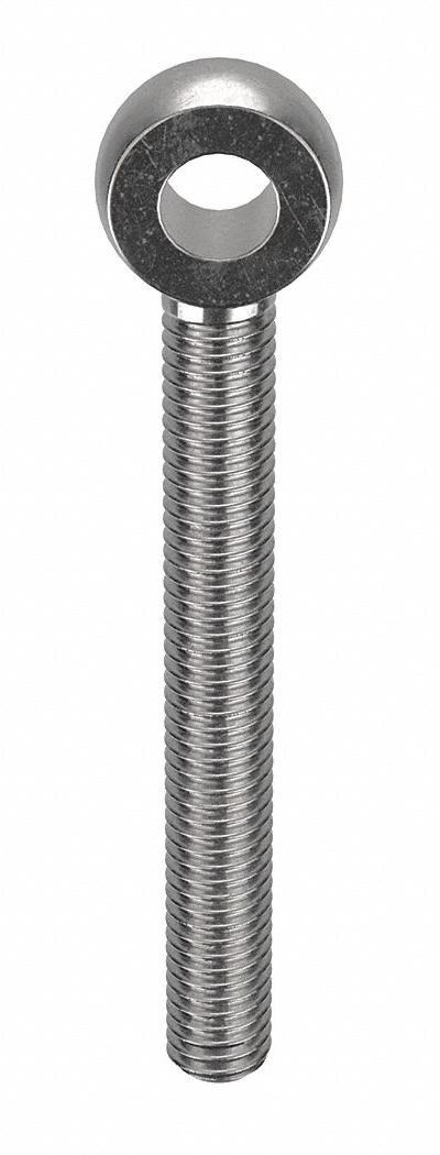 KEN FORGING Fixed Rod End: Stainless Steel - Stainless Steel Male Threaded Fixed Rod Ends