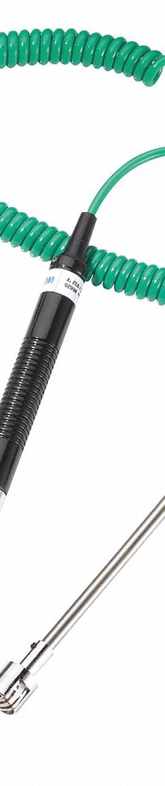 WOHLER Thermocouple Thermometer: -328°F to 1,202°F, For Type K Thermocouple Type, -328°F to 2,498°F (MPN 6622). Key specifications — Testing Functions: Min/Max Temperature; Accuracy: ±0.3 % + 0.7 °F (Type K @ -200 to 2,500 °F); Brand: WOHLER.