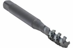 WIDIA GTD Spiral Flute Tap: #2-56 UNC, H2 / 3B, 2 Flute, Semi-Bottoming Chamfer, Black Oxide Cobalt (MPN VTSFT-TC5001)