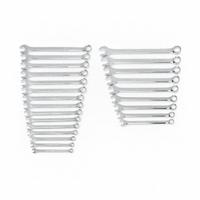 GEARWRENCH Combination Ratcheting Wrench Set: Alloy Steel, Full Polish Chrome, 24 Tools, Std (MPN 81900). Key specifications — attr309520: Full Polish Chrome; attr309519: Alloy Steel; attr309509: 1/2 in to 1 in; attr324929: GEARWRENCH; attr309522: No; attr309533: Yes.