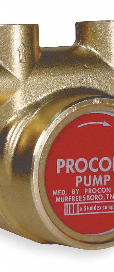PROCON Rotary Vane Pump: Direct Drive - Carbonator Mount Rotary Vane Pump Heads