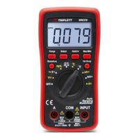 TRIPLETT Digital Multimeter: TRMS, CAT III 600V, 600 V Max AC Volt Measurement, Compact Multimeter (MPN MM350). Key specifications — Instrument Counts: 4,000; Brand: TRIPLETT; Calibration Certificate Included: Not Included.