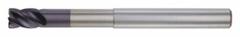 WIDIA HANITA Corner Chamfer End Mill: Carbide, TiAlN Coated, 4 Flute, 1/4" Mill Dia, 3/8" LOC (MPN TF4VN507012)