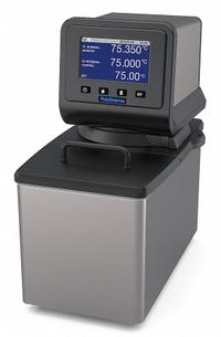 POLYSCIENCE Circulator: 6 L Capacity, 150°C Max Temp, Stainless Steel, +/-0.005°C, Touch-Screen (MPN AP06S150-L11B). Key specifications — Display Type: Touch-Screen; Heated or Refrigerated: Heated; Brand: POLYSCIENCE; Interior Material: Stainless Steel; Programmable: Yes; Temperature Accuracy Tolerance: +/-0.005°C; Voltage: 120V AC.