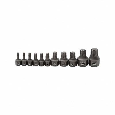 GEARWRENCH Hand Bit Socket Sets: 1 - 25 Pieces, 8mm, 12 mm,16 mm Drive Size, 11 Pieces - Hex Bit Socket Sets