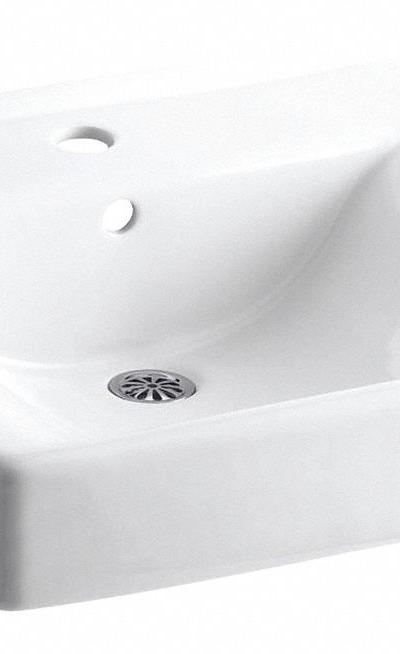 KOHLER Bathroom Sink: Soho® - One-Station Wall-Mounted Bathroom Sinks without Faucets
