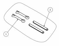 B & P MANUFACTURING Axle Cotter Pin Kit: For 5EPK5, For A12-B10-CA1-D12-NA (MPN 2002-314). Key specifications — For Use With Grainger Item Number: 5EPK5; For Use With Mfr. Model Number: A12-B10-CA1-D12-NA; Fits Brand: B & P Manufacturing; Product Type: Axle Cotter Pin Kit; Brand: B & P MANUFACTURING.