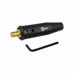 MILLER ELECTRIC Welding Connector Kit: 4 AWG to 1/0 AWG, Male (MPN 042418). Key specifications — Brand: MILLER ELECTRIC; Manufacturer Part Number: 042418.