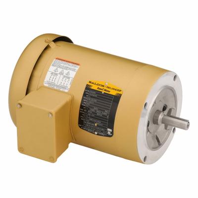 BALDOR General Purpose Motor: C-Face Mount, Totally Enclosed Fan Cooled, 1 1/2 hp - C-Face 3-Phase General Purpose AC Motors