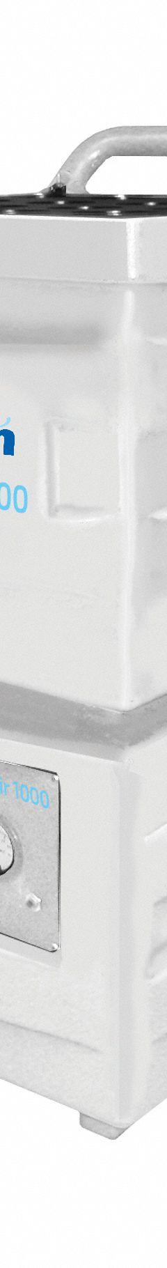 Air Scrubber: Polyethylene, Negative Air Pressure/Particulate Filtration, 1,000 cfm Airflow, Fumes (MPN GA1200). Key specifications — Brand: BIOKLEAN; Includes Filter: Air Filter Included.