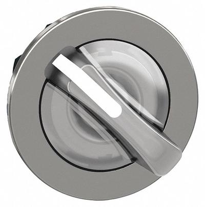 SCHNEIDER Short-Handled Selector Switch: 30 mm Panel Mount Size, 2 Positions - Illuminated Selector-Switch Operators