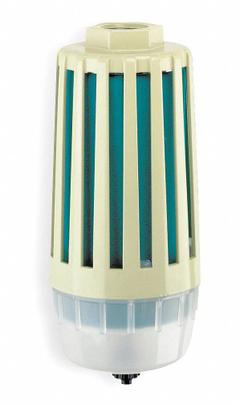 SPEEDAIRE Exhaust Silencer Mist Eliminator: 1/2 in NPT, 35 cfm, 150 psi Max Op Pressure (MPN 4ZL96). Key specifications — attr124412: SPEEDAIRE.