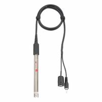 OHAUS Electrode: ST320, pH, 0 to 13 pH, Bulb, 1.1 m Cable Lg, BNC/Cinch, Fiber, 1/2 in Overall Dia. Key specifications — Manufacturer Part Number: ST320; Product Type: Electrode; Junction: Fiber; Connection Type: Cinch; Test Parameters: pH; Tip Shape: Bulb; Material: Plastic; Range: 0 to 13 pH.