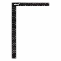 JOHNSON LEVEL Framing Square: 24 in Base Lg, 24 in, 16 in x 24 in, Anodized, Aluminum, Inches, SAE (MPN CS7). Key specifications — attr936133: Etched; attr936134: 1/10 in; attr936137: Octagon; attr934763: JOHNSON LEVEL; attr984589: Inch; attr984960: Aluminum.
