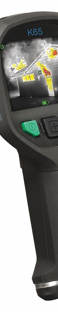 FLIR Infrared Camera: 51° x 38°, USB, +/-4.0% of Reading or +/-4.0° Whichever is Greater Accuracy °C (MPN FLIR K65). Key specifications — Focus Method: Fixed; Manufacturer Part Number: FLIR K65; Brand: FLIR; Field of View: 51° x 38°; Intrinsic Safety: Intrinsically Safe; Lens Angles Included: 51°; Features_Broad: Multiple Image Modes.