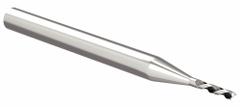 WIDIA HANITA Square End Mill: Carbide, 2 Flute, 4 mm Mill Dia, 12 mm LOC, 50 mm OAL (MPN 2A09M04001SZT UNCOATED)