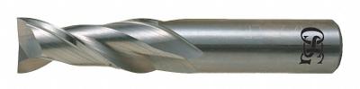OSG Corner Radius End Mill: Carbide, 2 Flute, 7/32" Mill Dia, 3/4" LOC, 0.02" Rad - Carbide Corner-Radius End Mills for Aluminum