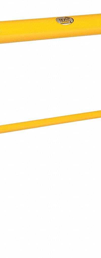 VESTIL Machine Guard: 42 5/8 in Top Rail Ht - Low-Profile Pipe-Style Guardrails