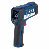 REED INSTRUMENTS Infrared Thermometer: R2320, Avg/Difference/Max Temp/Min Temp, Adj @ 0.10 to 1.00. Key specifications — attr996392: Precise Infrared Sensor Allows for More Accurate and Repeatable Measurements to Meet the Needs of Industrial; attr996407: Average; attr996408: High Temperature; attr996410: Class II Laser; attr996414: 0.1°F; attr996767: R2320; attr1019884: Tripod; attr1019885: Not Specified Intrinsically Safe.
