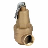 APOLLO Relief Valve: FNPT x FNPT, 1 in x 1 1/4 in, Bronze, 160 psi Max. Op Pressure (MPN 1061515). Key specifications — Brand: APOLLO.