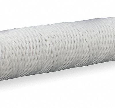 Parker Water Filter Cartridge: 100 micron, String Wound, 10 gpm, Polypropylene - String & Blanket Wound Water Filter Cartridges