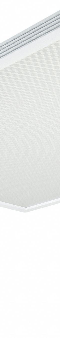 RCA COMMERCIAL Flat Panel Lay-In Troffer: 2 ft Lg, 2 ft Wd, 19,500 lm, 5000K, 150 W, 100 to 277V AC (MPN P15050TB1041). Key specifications — attr1261884: 100 to 277V AC; attr1261878: RCA COMMERCIAL; attr1261883: 400 W Metal Halide; attr1261870: 5000K; attr1261880: Yes.