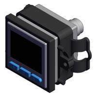 SMC High Precision Pressure Switch: 6 mm Port Size, 2 NPN/PNP Output, 12 to 24V DC, -5°C to 50°C (MPN ZSE20A-R-M-C6L-B). Key specifications — attr124221: ZSE20A-R-M-C6L-B; attr124227: ZSE20A(F); attr124234: 2 NPN/PNP Output; attr124235: 12 to 24V DC; attr1042233: 4-Pin Snap-In Plug.