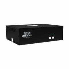 EATON TRIPP LITE KVM Switch: USB Port, (2) DisplayPort Female, (8) DisplayPort Female, 2 (MPN B002-DP2A2-N4). Key specifications — Includes: External Power Supply with NEMA 1-15P Plug; Brand: EATON TRIPP LITE; Product Type: Secure KVM Switch; Audio Inputs: (4) 3.5 mm Female; Audio Outputs: 3.5 mm Female; Video Inputs: (8) DisplayPort Female; Video Outputs: (2) DisplayPort Female; USB Port: Yes.