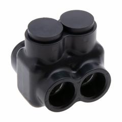 POLARIS Multitap Connector: 2 Port, Double-Sided Entry, 3/0 AWG – 3/0 AWG Wire Size, Black (MPN IT-3/0B). Key specifications — Body Material: Aluminum; Brand: POLARIS.