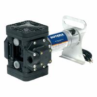 SOTERA Electric Drum Pump: Pump Only, 1/4 hp HP, 115 V AC, 13 gpm, 3,000 cps Max. Viscosity (MPN SS460BX731). Key specifications — Brand: SOTERA.