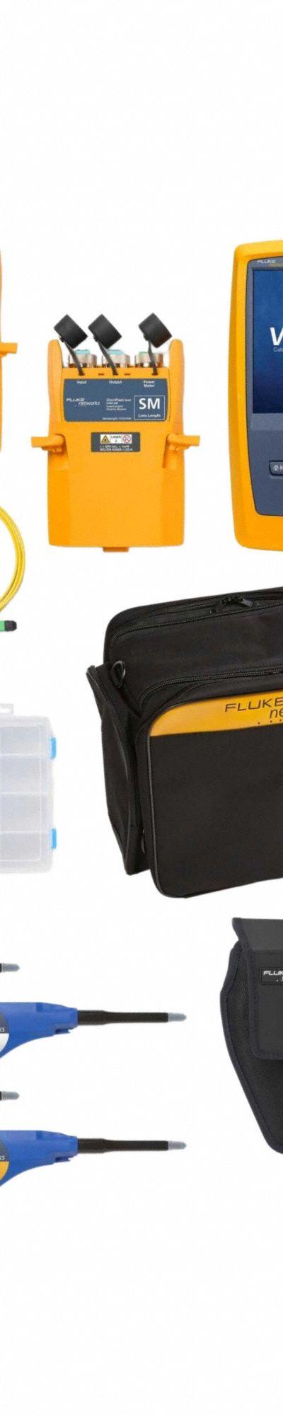 FLUKE NETWORKS Fiber Optic Tester: Fiber Optic Tester - Optical Power Meters & Kits for Loss Testing