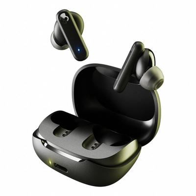 SKULLCANDY INC. Earbuds: Noise Cancelling, Microphone, Earphones, Wireless, In-Ear, Black - Wireless Headphones