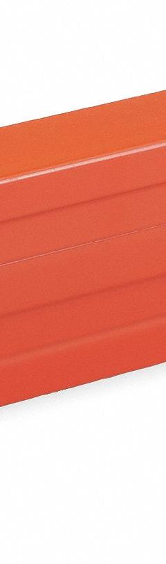 STEEL KING Beam: Step Beam, Teardrop, 96 in x 3 in x 4 in, Roll Formed, 5,080 lb Capacity, Orange (MPN SBRUM400096ZCSD02P). Key specifications — Brand: STEEL KING; Pallet Rack Connection Type: Teardrop; Color: Orange.