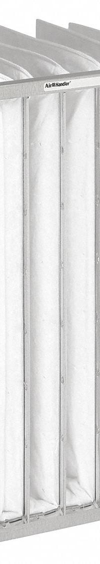 GRAINGER Pocket Air Filter: 24 in x 12 in x 15 in, MERV 11, White, Synthetic, 6 Pockets (MPN 2GHW4). Key specifications — Display Sell UOM: EA; Brand: GRAINGER; Media Material: Synthetic; Performance Rating: MERV 11.